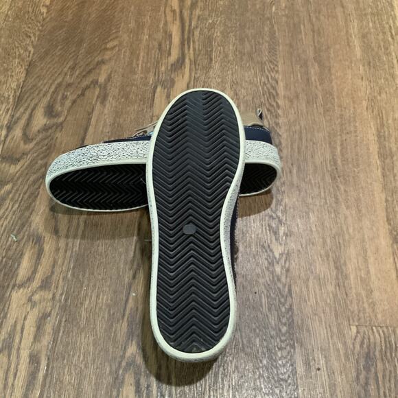 New Spring Step L'Artiste Women's Tied Leather Sneaker /Blue EU 37US 6.5-7 - Picture 6 of 6